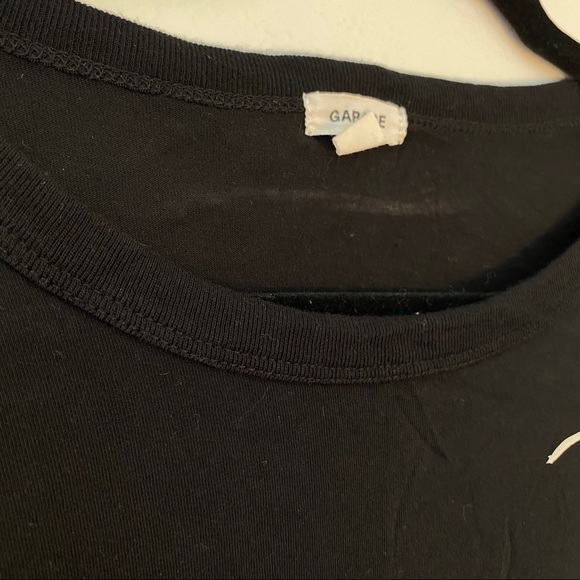 GARAGE Crop Top W/ Mesh Sleeves - Picture 5 of 10